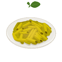 Vegan Pasta Sticker by LIVEKINDLY