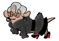 Meryl Streep Lol Sticker by Stefanie Shank
