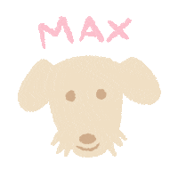 Dog Love Sticker by LilCrescentMoon