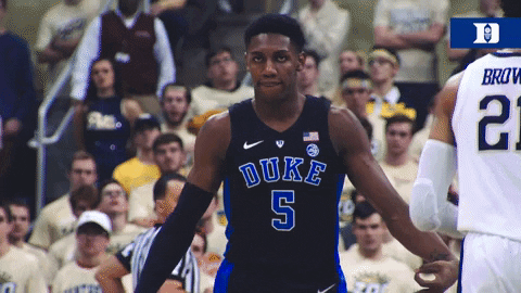 College Basketball Sport GIF by Duke Men's Basketball