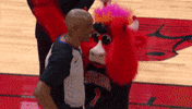 Benny The Bull Lol GIF by NBA