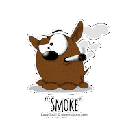 Smoke Maria Sticker by stylemotions