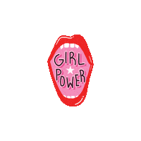 Girl Killing It Sticker by Halie Jost Illustration