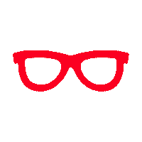 kengurknjizara glasses skola kengur ucenje Sticker