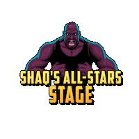 Shaq Sticker by Disco Donnie Presents