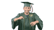 Happy College Graduate Sticker by Palm Beach State College