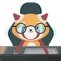 Work From Home Sticker by The Plooshies