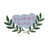 Home Plants Sticker