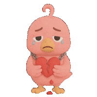 Sad Broken Heart Sticker