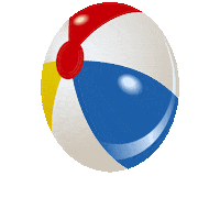 Summer Ball Sticker by Minnesota Lottery