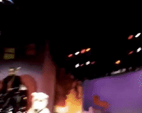 jumping music video GIF