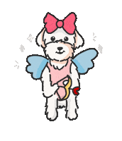 Cupid Poppi Sticker