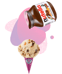 baskinrobbinsmiddleeast chocolate happiness ice cream dessert Sticker