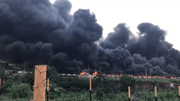 Fuel-Tanker Blaze Kills Several, Destroys Cars on Lagos Highway