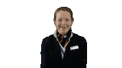 MBOCollegeAirport stewardess flightattendant cabincrew cabinattendant Sticker