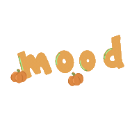 artbybry mood fall pumpkin pumpkins Sticker