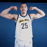 themadants basketball nba flex muscles GIF