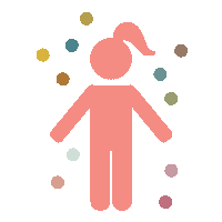 buildhercollective jumping jack star jump buildher collective buildher collective girl star jump Sticker
