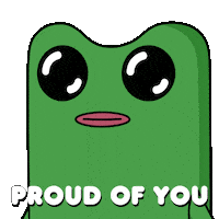 Well Done Good Job Sticker by fwogs