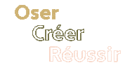 Oser Créer Réussir Sticker by Delphine Barré