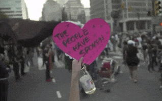 Celebration The People Have Spoken GIF by GIPHY News
