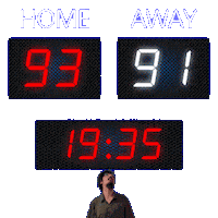 91 Away Sticker