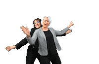 Happy Dance Sticker by Implantatzentrum Herne