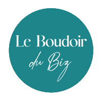 Logo Sticker by Le Boudoir Du Biz