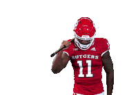 Drew Singleton Sticker by Rutgers Football