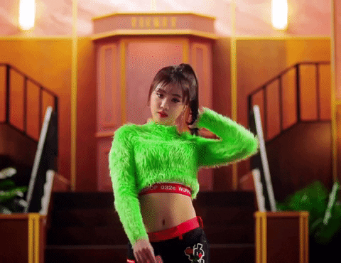 Senorita GIF by (G)I-DLE