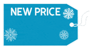 Snow Winter Sticker by Decorating Outlet