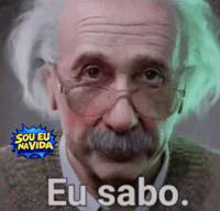 Albert Einstein GIF by Sou Eu Na Vida