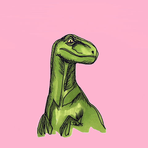 Jurassic Park Girl GIF by By Sauts // Alex Sautter