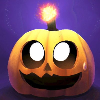 Nervous Halloween GIF by Miyrumiyru