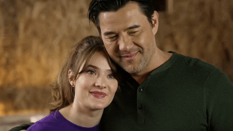garage sale mystery father daughter GIF by Hallmark Movies & Mysteries