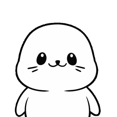 Looking Look Around Sticker by Sappy Seals