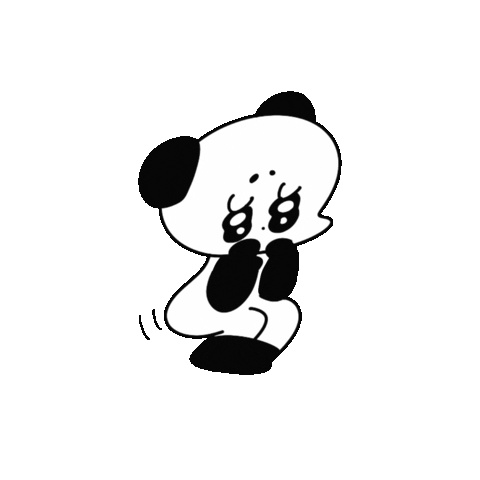 Dance Panda Sticker by happy mechan