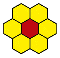 apisflora honey mel flora hive Sticker