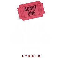 Ticket Admit One Sticker by Tippett Studio