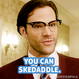 aborddelimpala supernatural sam winchester aborddelimpala justin smith GIF