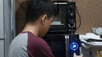 microwave bread GIF by Rich Brian