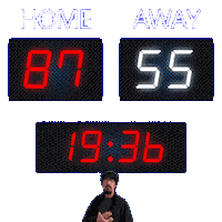 55 Away Sticker