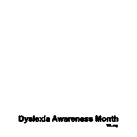 Celebration Dyslexia Sticker by Timberland Regional Library