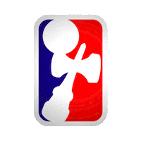 Red White Blue Logo Sticker by Sweets Kendamas