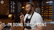 Celebrity Masterchef Reaction GIF by MasterChefAU
