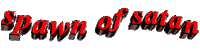 satan spawn Sticker by AnimatedText