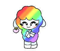 Art Girl Sticker
