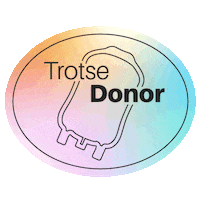 Plasma Donor Sticker by Sanquin