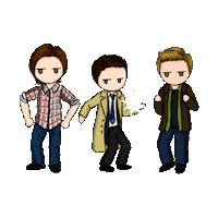 Supernatural Sticker by imoji