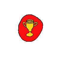 Gold Winner Sticker by Kanosena